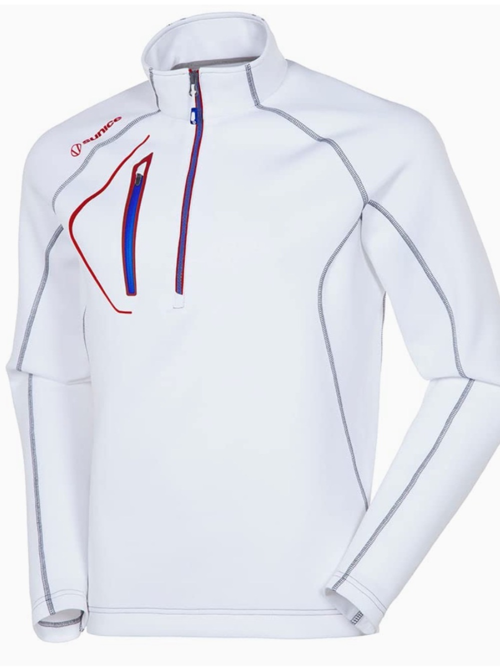 Sunice Allendale SuperliteFX Stretch Thermal Half-Zip Pullover Size Small NWOT